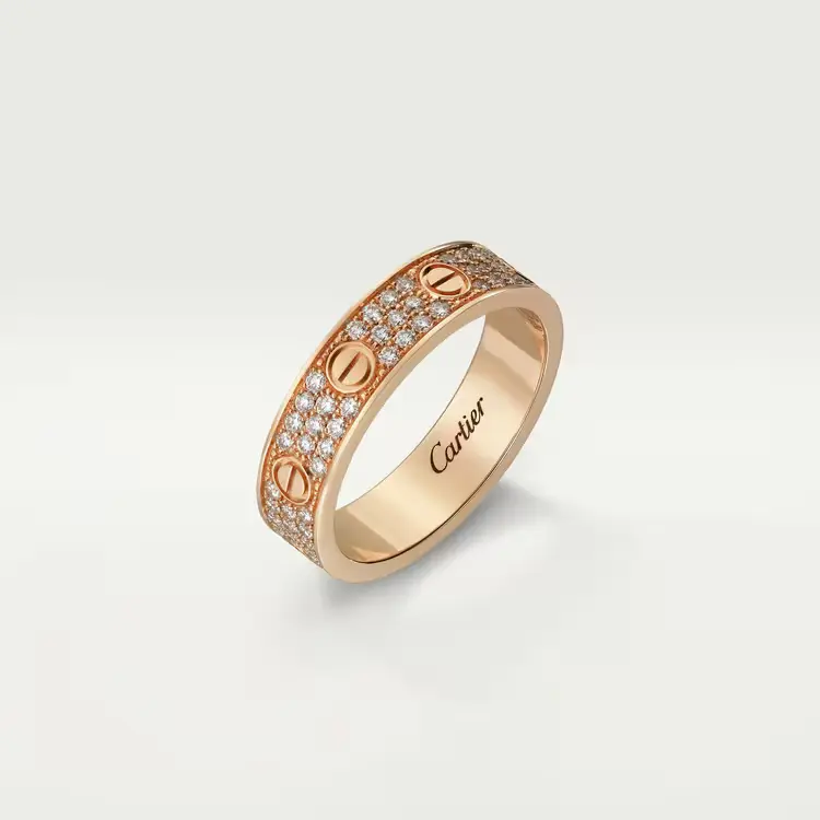 Nhẫn Tình Yêu, Diamond-Paved – Cartier –  J2311625 1
