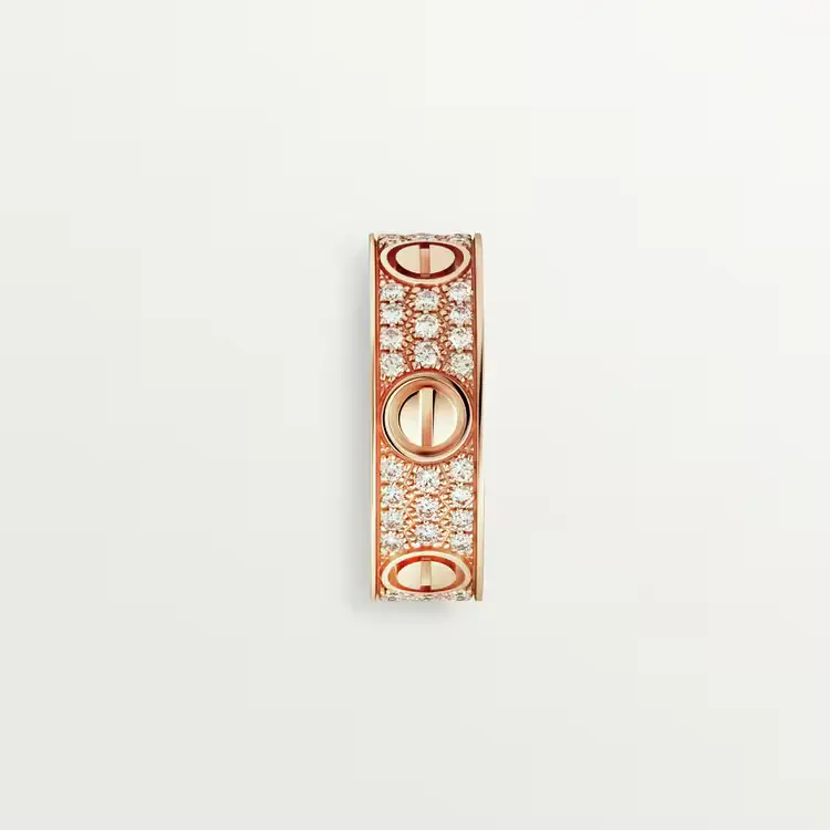 Nhẫn Tình Yêu, Diamond-Paved – Cartier –  J2311625 4