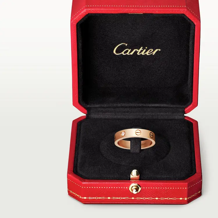 Nhẫn Tình Yêu 1 Kim Cương – Cartier – VDG144116 6