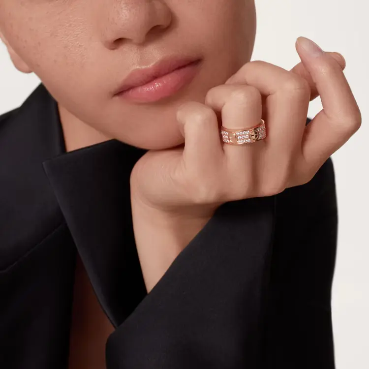 Nhẫn Tình Yêu, Diamond-Paved – Cartier –  J2311625 7