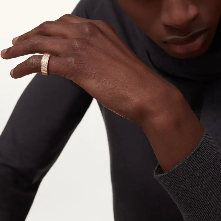 Nhẫn Tình Yêu, Diamond-Paved – Cartier –  J2311625 8