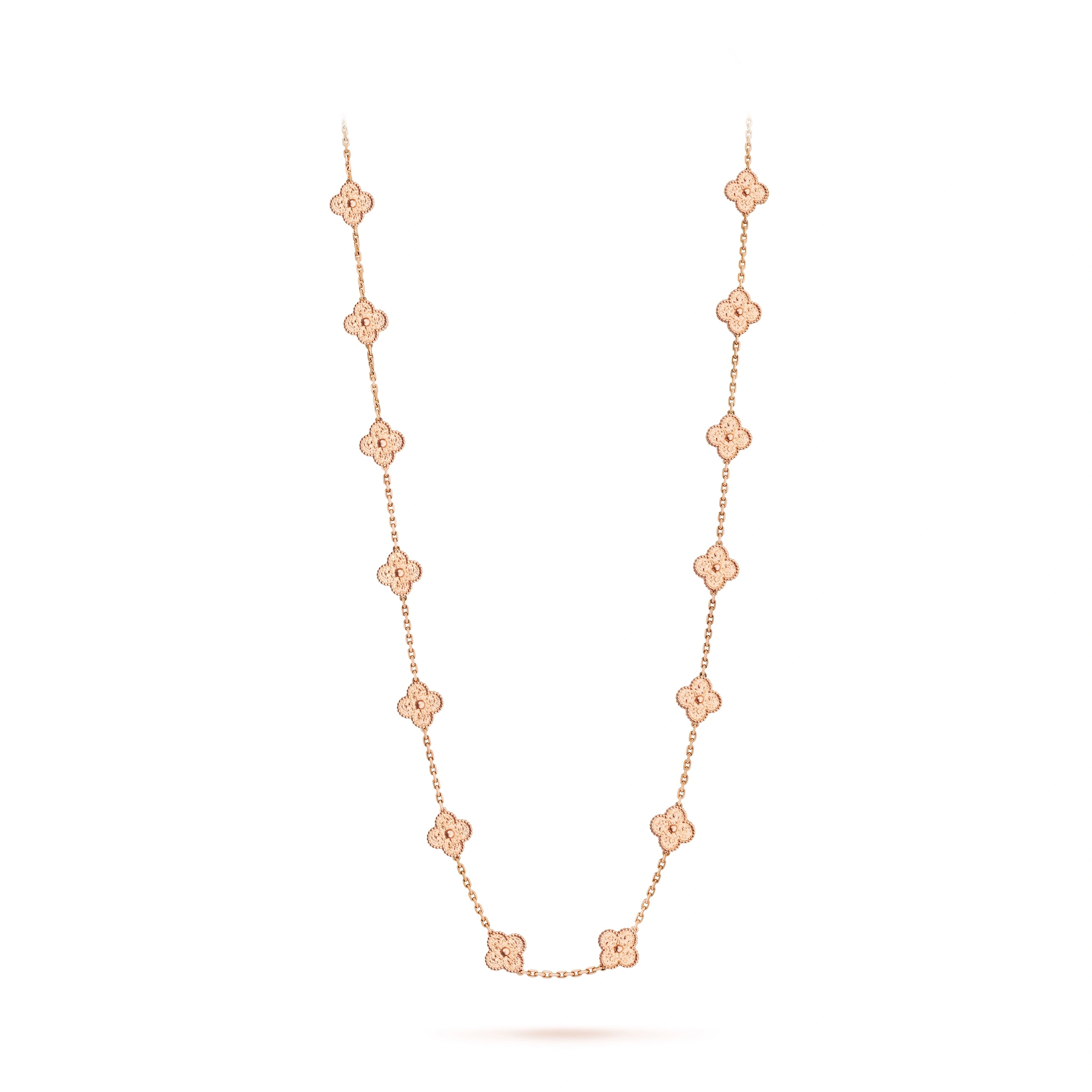 Dây chuyền VanCleef 20 bông Vàng 0